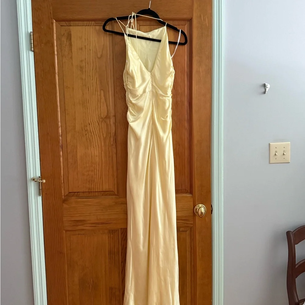 Shona Joy Light Yellow Maxi Dress - Picture 6 of 7